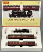 BOXED HORNBY OO GAUGE LYME REGIS BRANCH LINE, BR (early) Adams radial 30583/BR ex-LSWR non-