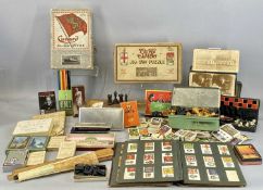 GROUP OF ANTIQUE & VINTAGE COLLECTABLES including White Star Cunard jigsaw puzzle, GWR jigsaw
