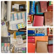 LARGE & COMPREHENSIVE COLLECTION OF BRITISH & WORLD STAMPS, mainly 20th century, contained in