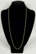 9CT GOLD ROPE TWIST NECKLACE, 56.5cms (l), 9.6gms Provenance: deceased estate Conwy