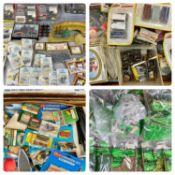MODEL RAILWAY ACCESSORIES including buildings, scenery, accessories, spares and other items