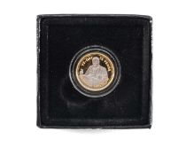 ELIZABETH II 2020 QUARTER SOVEREIGN, commemorating VE Day, 75 Years, encapsuled, Hatton's of