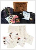 COLLECTION OF RUGBY UNION EPHEMERA including, BRITISH LIONS 1980 AUTOGRAPHS & OTHER EPHEMERA