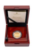 KING CHARLES III THE CENTENARY OF FLYING SCOTSMAN £2 GOLD PROOF COIN, 2023, with Certificate of
