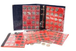 LARGE COLLECTION OF ASSORTED £2 & 50P COINS, presented in coin album, containing approx. 57 x £2