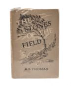 THOMAS (R.S.) The Stones of the Field. 1st ed., Druid Press, Carmarthen Press, 1946, original