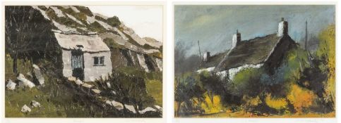 ‡ WILF ROBERTS (Welsh, 1941-2016) limited edition prints (2) - the first edition 4/10 entitled 'Ty