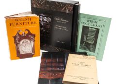 ASSORTED WELSH FURNITURE BOOKS, including Twiston-Davies (T) & Lloyd-Johnes (H.J.) Welsh