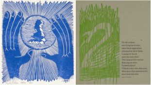 ‡ PAUL PETER PIECH (American-Welsh 1920-1996) two smaller woodcuts - limited edition (22/75) two