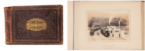FRANCIS BEDFORD, photograph album - 'Photographic Views of North Wales', Chester c. 1870s, 30x