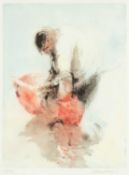 ‡ WILLIAM SELWYN (Welsh b.1933) limited edition (6/195) colour print - Lobster Man, signed fully