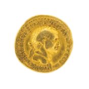 BELIEVED VESPASIAN ROMAN GOLD COIN, AD 69-79, AV Aureus, Rome mint Provenance: deceased estate