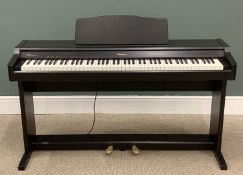 ROLAND HP136 ELECTRIC PIANO, 99/81 (h) x 140 (w) x 42cms (d) Provenance: deceased estate Conwy