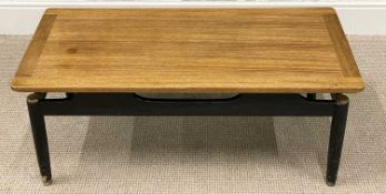 G PLAN MID-CENTURY GOLD LABEL COFFEE TABLE, 39.5 (h) x 100 (w) x 48cms (d) Provenance: private