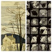 ‡ HILARY PAYNTER (b. 1943) limited edition print (131/200) - 'Sheep Show', signed, 20.5 x 20.5cms