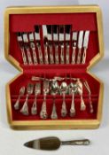CANTEEN OF SILVER-PLATED KINGS PATTERN CUTLERY, approx. 64 pieces Provenance: private collection