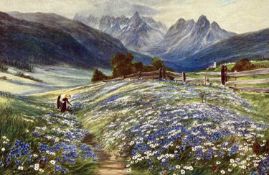 ‡ N.B. AMENDMENT - THIS IS A PRINT - JOHN MACWHIRTER RA (British 1839 - 1911) print - entitled 'June