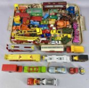 ASSORTED DIECAST SCALE MODEL VEHICLES to include Matchbox, Corgi, Dinky etc Provenance: private