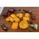 ANTIQUE & VINTAGE JEWELLERY including amber type necklaces, jet necklace and brooch, three oval - Image 6 of 7