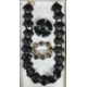 ANTIQUE & VINTAGE JEWELLERY including amber type necklaces, jet necklace and brooch, three oval - Image 5 of 7