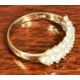 9CT ROSE GOLD MOURNING RING, size O, 9ct gold dress ring, three 9ct gold swivel clips, 10.2gms - Image 5 of 10