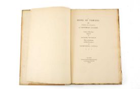SITWELL (SACHEVERELL) A Book of Towers and Other Buildings of Southern Europe, 1st edition,