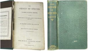 DARWIN (CHARLES) Origin of Species by Means of Natural Selection, or the preservation of favoured