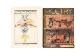 POETRY LONDON / APPLE MAGAZINE, Vol. 1, No. 1, edited by Tambimuttu, Autumn 1979, together with