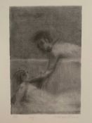 ‡ HARRY HOLLAND (Scottish, lives/works Wales, b.1941) artist's proof lithograph, 'Sofa', signed,