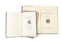 HUGHES-STANTON (PENELOPE) The Wood-Engravings of Blair Hughes-Stanton, Private Libraries