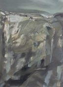 ‡ DICK CHAPPELL (British b.1954) watercolour - entitled verso, 'Towards Llanelli Hill from