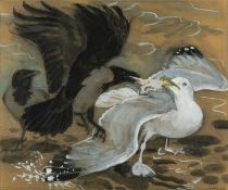 ‡ CHARLES FREDERICK TUNNICLIFFE RA OBE (English, worked Wales 1901-1979) watercolour & pencil -