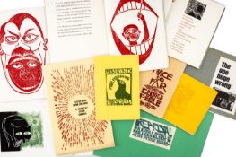 PAUL PETER PIECH / PRIVATE PRESS ten signed and linocut-illustrated booklets, mostly limited