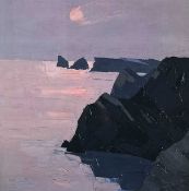 ‡ SIR KYFFIN WILLIAMS RA (Welsh 1918-2006) limited edition (66/150) print - the Gower coast at