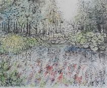 ‡ MARCIA GIBSON WATT (British b.1949) limited edition (1/50) etching and handwash - entitled