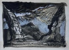‡ JOHN PIPER (British 1903-1992) ink, watercolour & gouache - entitled verso 'Welsh Valley',