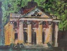 ‡ JOHN PIPER (1903-1992) print - Newton Baptist Chapel, 34.5 x 45.5cms Provenance: private