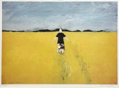 ‡ JOHN KNAPP FISHER (British, worked / lived Wales 1931-2015) limited edition (128/500) print - girl