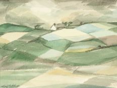 ‡ MERYL WATTS (English, lived and worked Wales 1910-1992) watercolour - entitled verso '