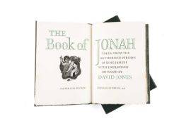 JONES (DAVID) 'THE BOOK OF JONAH', taken from the authorized version of King James I with engravings