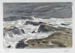 ‡ SIR KYFFIN WILLIAMS RA (Welsh 1918-2006) limited edition (7/350) colour print - entitled verso '