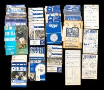 THE FOOTBALL CLUB HOUSE: CHELSEA PROGRAMMES OF SEASONS 1946-2013, programmes of note include Chelsea
