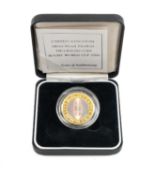 THE RUGBY CLUB HOUSE: ELIZABETH II SILVER PROOF 2 POUNDS, 1999. Royal Mint, Proof Piedfort,