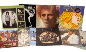 ROCK & POP CLUB HOUSE: CLASSIC 60/70/80's VINYL LP COLLECTION including, The Beatles - Sgt. Pepper's