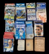 THE FOOTBALL CLUB HOUSE: READING FC PROGRAMMES OF SEASONS 1933 - 2000, programmes of note include