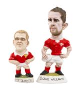 THE RUGBY UNION CLUB HOUSE: GROGG MODELS of Shane Williams, limited edition (247/1000), signed by