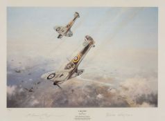 ‡ MILITARY / AVIATION CLUB HOUSE: ROBERT TAYLOR (British b.1946) limited edition (67/990) colour