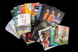 THE FOOTBALL CLUB HOUSE: SOUVENIR PROGRAMMES FROM SEMI-FINALS/FINALS FOR CUP FINALS 1980 - 2012,