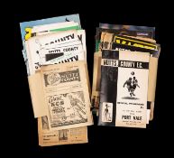 THE FOOTBALL CLUB HOUSE: NOTTS COUNTY PROGRAMMES FROM SEASONS 1947 - 1999, the earliest Notts County