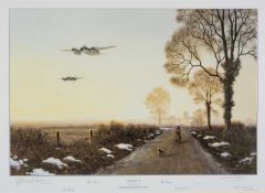 ‡ MILITARY / AVIATION CLUB HOUSE: GERALD COULSON (British 1926-2021) limited edition (AP 31/45)